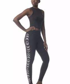 Synergy Organic Clothing Moon Phases Elevate Tank Top - Black 12 Synergy Organic Clothing Moon Phases Elevate Tank Top - Black