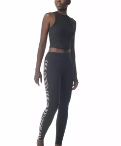 Synergy Organic Clothing Moon Phases Elevate Tank Top - Black 13 Synergy Organic Clothing Moon Phases Elevate Tank Top - Black