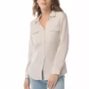 Synergy Organic Clothing True Blue Top - Chateau Gray