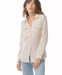 Synergy Organic Clothing True Blue Top - Chateau Gray