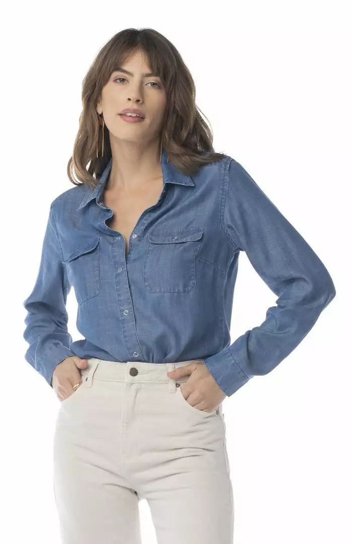 Synergy Organic Clothing True Blue Tencel Top Best Sellers 2 Synergy Organic Clothing True Blue Tencel Top Best Sellers