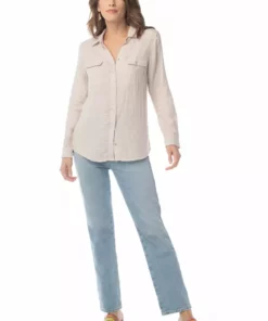 Synergy Organic Clothing True Blue Top - Chateau Gray