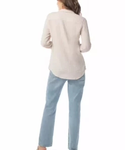 Synergy Organic Clothing True Blue Top - Chateau Gray