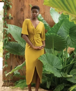 Synergy Organic Clothing Ubud Eucalyptus Dress Best Sellers