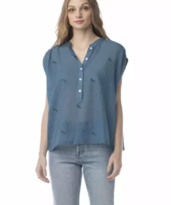Synergy Organic Clothing Sale Embroidered Wear With All Top