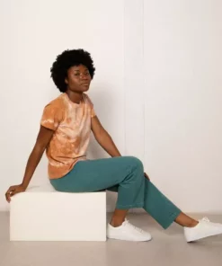 North Of West Taylor Tie Dye Tee - Amber Sale