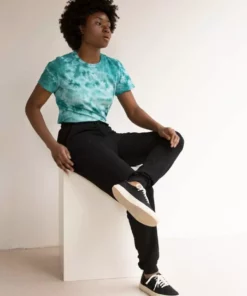 North Of West Best Sellers Taylor Tie Dye Tee - Atlantic