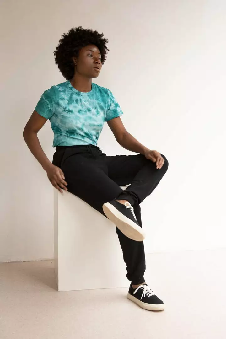 North Of West Best Sellers Taylor Tie Dye Tee - Atlantic 2 North Of West Best Sellers Taylor Tie Dye Tee - Atlantic