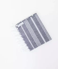 Amante Marketplace Home Goods Teleios Turkish Hand Towel - Navy