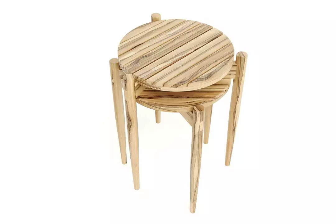 Masaya & Co. Telica Outdoor Side Table Set 5 Masaya & Co. Telica Outdoor Side Table Set