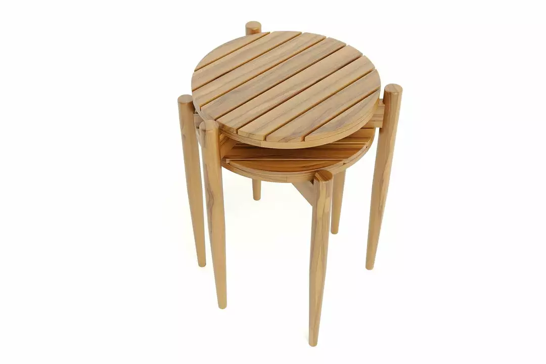 Masaya & Co. Telica Outdoor Side Table Set 4 Masaya & Co. Telica Outdoor Side Table Set