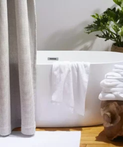 Coyuchi New Arrivals Temescal Ribbed Bath Mat