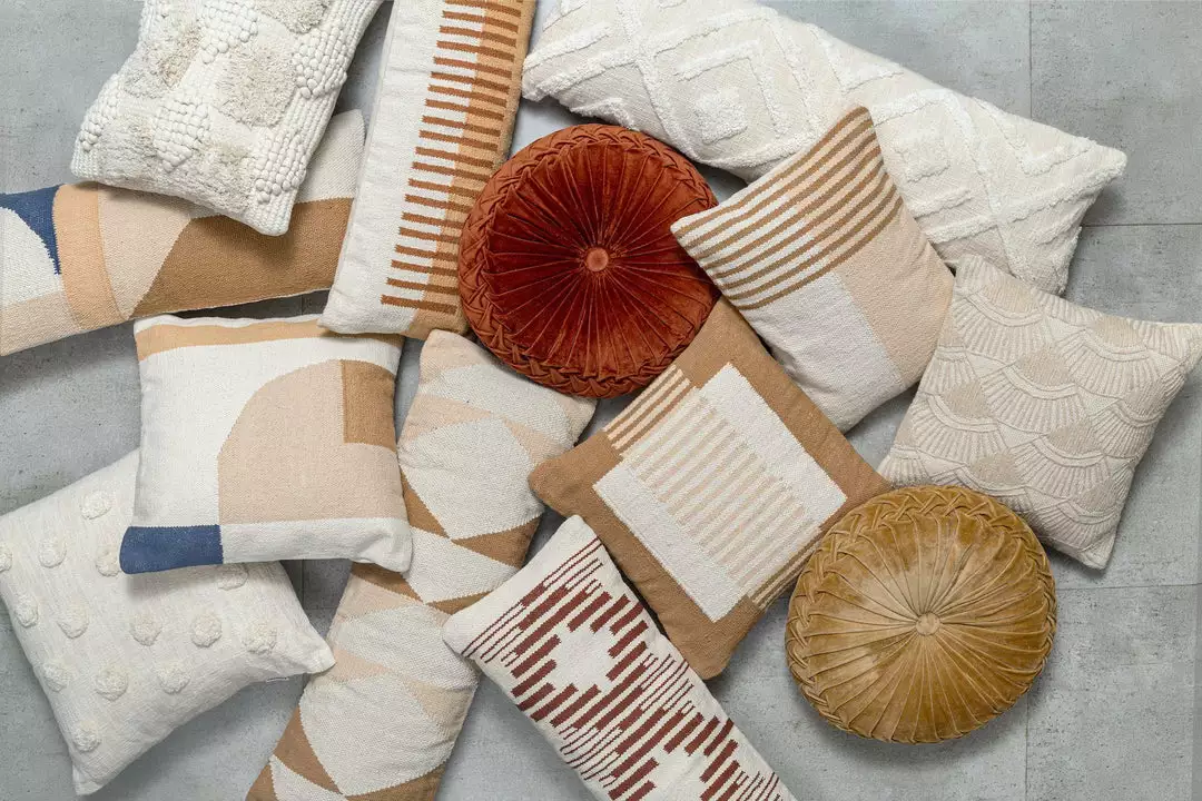 Casa Amarosa Terra Stripe Lumbar Pillow Cover Home Goods 3 Casa Amarosa Terra Stripe Lumbar Pillow Cover Home Goods