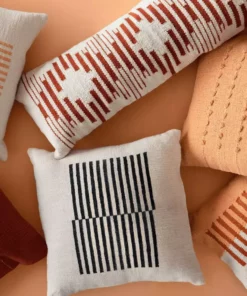 Casa Amarosa Terra Stripe Lumbar Pillow Cover Home Goods 11 Casa Amarosa Terra Stripe Lumbar Pillow Cover Home Goods