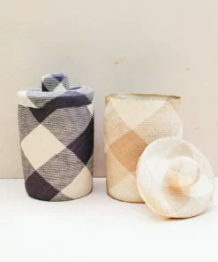 Territory Design Japa Tall Basket - Midnight Home Goods 12 Territory Design Japa Tall Basket - Midnight Home Goods