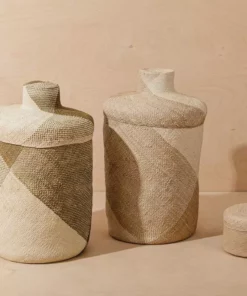 Territory Design Japa Tall Basket - Olive