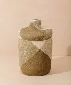 Territory Design Japa Tall Basket - Olive