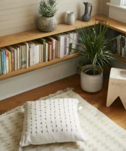 Territory Design Home Goods Metallic Oro Wool Rug