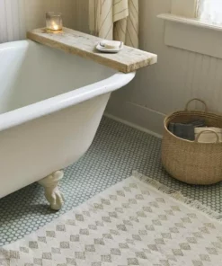 Territory Design Home Goods Metallic Oro Wool Rug