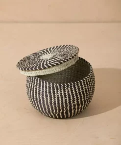 Territory Design Millet Lidded Basket Home Goods