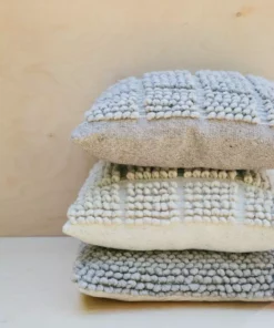 Territory Design Home Goods Nube Throw Pillow Cover - Gray 9 Territory Design Home Goods Nube Throw Pillow Cover - Gray