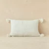 Territory Design Home Goods Puro Lumbar Pillow Cover - Cream