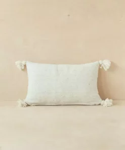 Territory Design Home Goods Puro Lumbar Pillow Cover - Cream