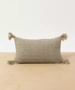 Territory Design Home Goods Puro Lumbar Pillow Cover - Gray