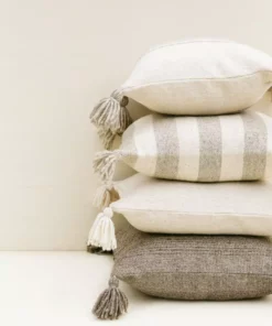 Territory Design Puro Throw Pillow Cover - Cream Home Goods