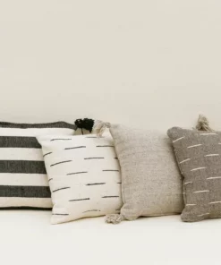 Territory Design Puro Throw Pillow Cover - Gray 5 Territory Design Puro Throw Pillow Cover - Gray