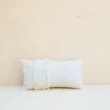 Territory Design Raya Lumbar Pillow Cover - Cream