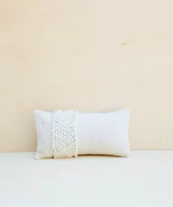 Territory Design Raya Lumbar Pillow Cover - Cream