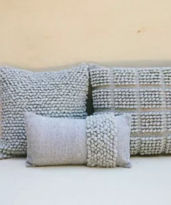Territory Design Raya Lumbar Pillow Cover - Gray