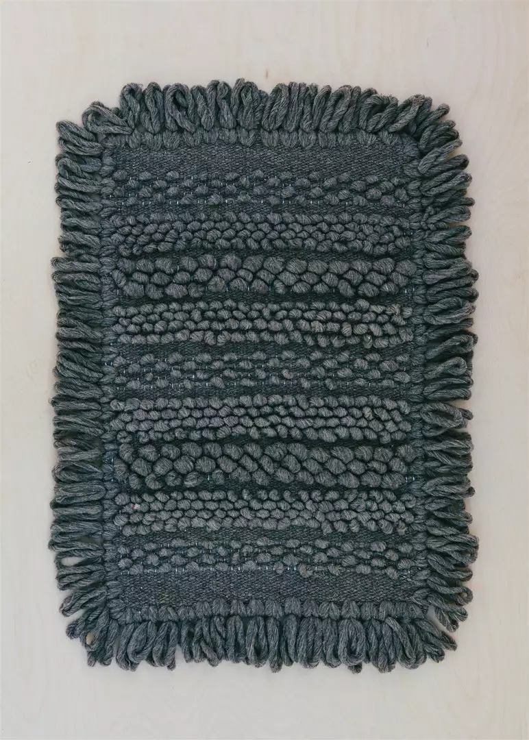 Territory Design Resto Wool Rug - Charcoal Home Goods 1 Territory Design Resto Wool Rug - Charcoal Home Goods