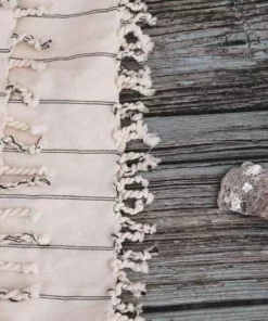 Territory Design Tunisian Beach / Bath Towel - Cream