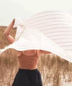 Territory Design Tunisian Beach / Bath Towel - Cream