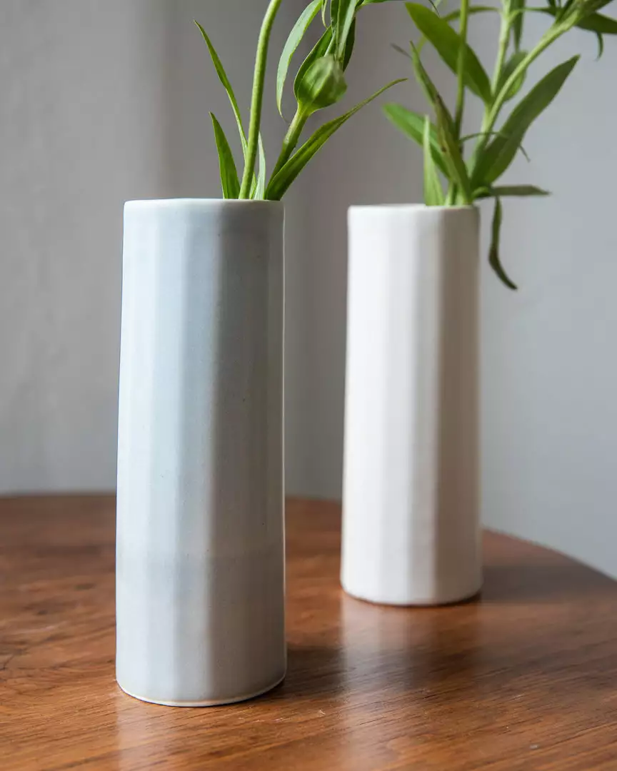 The Bright Angle Bloom Porcelain Vase - Rosemary Green Best Sellers 2 The Bright Angle Bloom Porcelain Vase - Rosemary Green Best Sellers