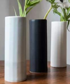 The Bright Angle Bloom Porcelain Vase - Silk White 11 The Bright Angle Bloom Porcelain Vase - Silk White