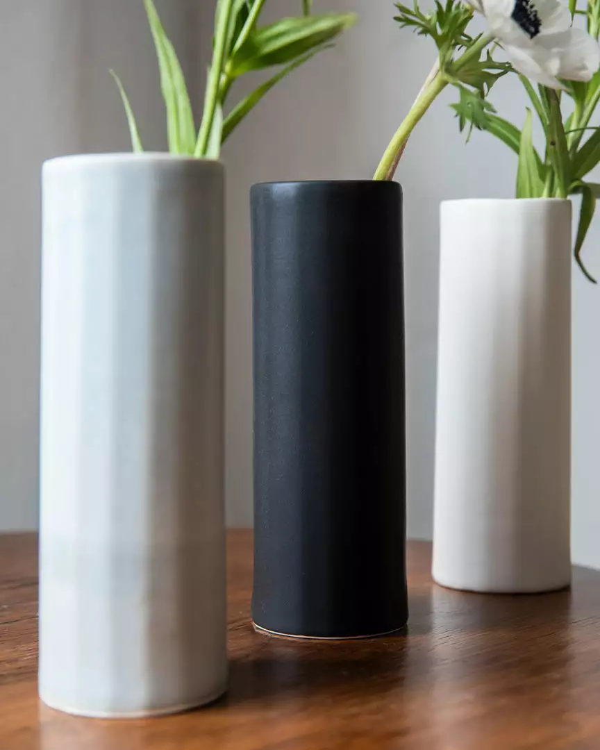 The Bright Angle Bloom Porcelain Vase - Silk White 6 The Bright Angle Bloom Porcelain Vase - Silk White