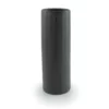 The Bright Angle Home Goods Bloom Porcelain Vase - Mica Black