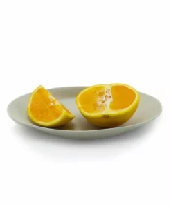 The Bright Angle Porcelain Catchall Plate - Silk White