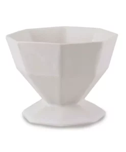 The Bright Angle Small Compote Porcelain Vase