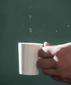 The Bright Angle Home Goods Porcelain Doubleshot Espresso Cup - Smoke Gray 5 The Bright Angle Home Goods Porcelain Doubleshot Espresso Cup - Smoke Gray