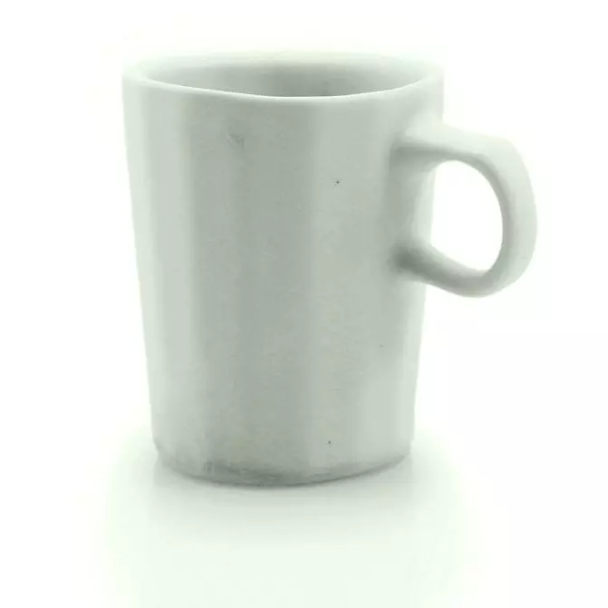 The Bright Angle Home Goods Porcelain Doubleshot Espresso Cup - Smoke Gray 1 The Bright Angle Home Goods Porcelain Doubleshot Espresso Cup - Smoke Gray