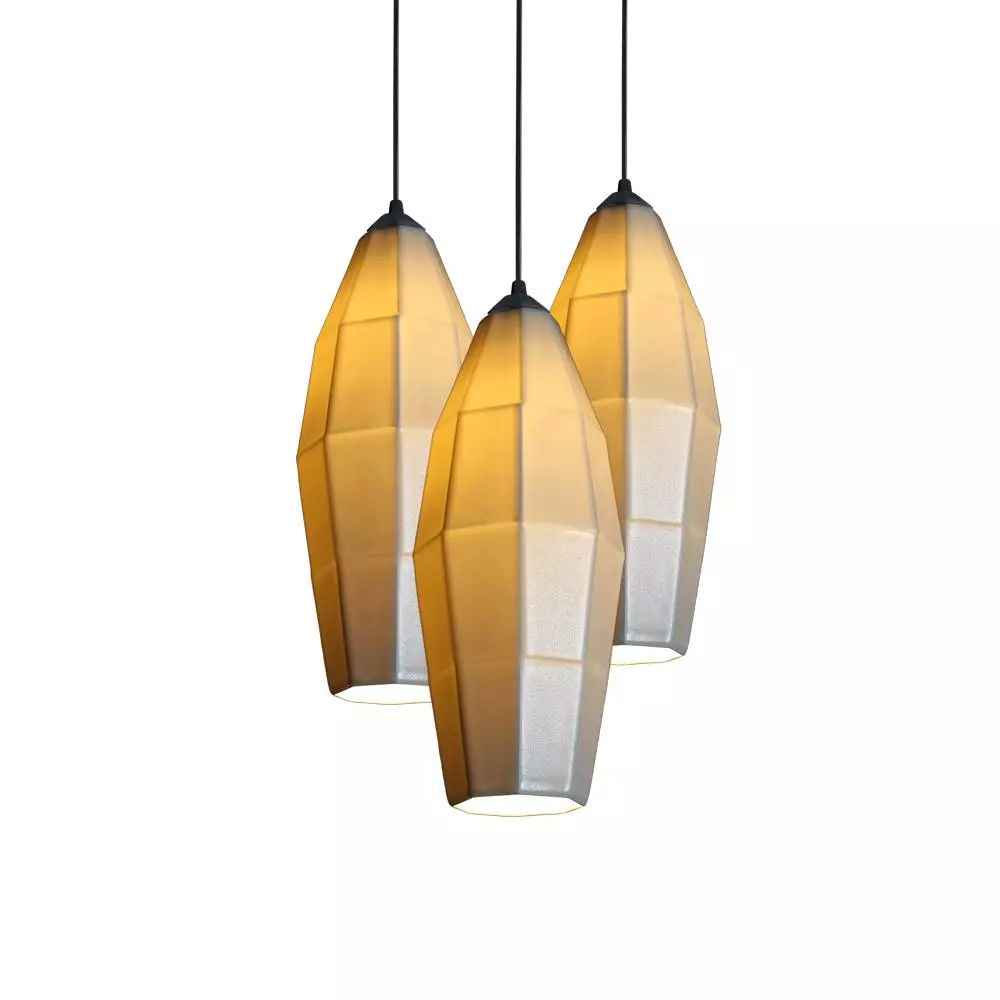 The Bright Angle Lighting Extension 2 Porcelain Pendant Light Cluster 2 The Bright Angle Lighting Extension 2 Porcelain Pendant Light Cluster