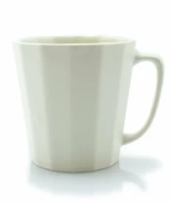 The Bright Angle Monday Porcelain Mug - Silk White