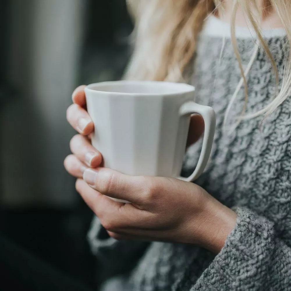 The Bright Angle Monday Porcelain Mug - Silk White 2 The Bright Angle Monday Porcelain Mug - Silk White