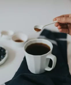 The Bright Angle Kitchen + Dining Monday Porcelain Mug - Smoke Gray