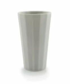 The Bright Angle Porcelain Pint Cup - Smoke Gray