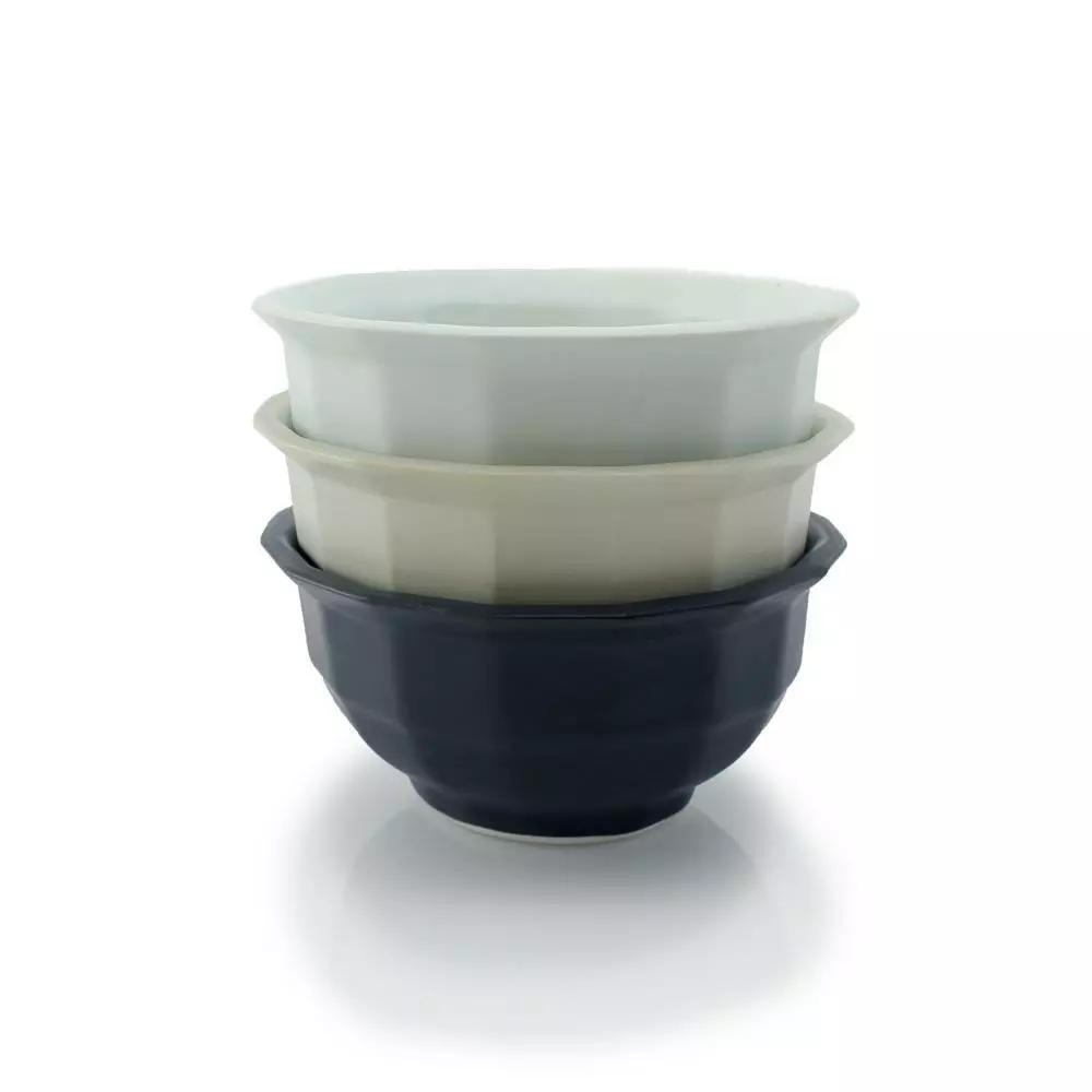The Bright Angle Kitchen + Dining Porcelain Soup Bowl - Rosemary Green 2 The Bright Angle Kitchen + Dining Porcelain Soup Bowl - Rosemary Green